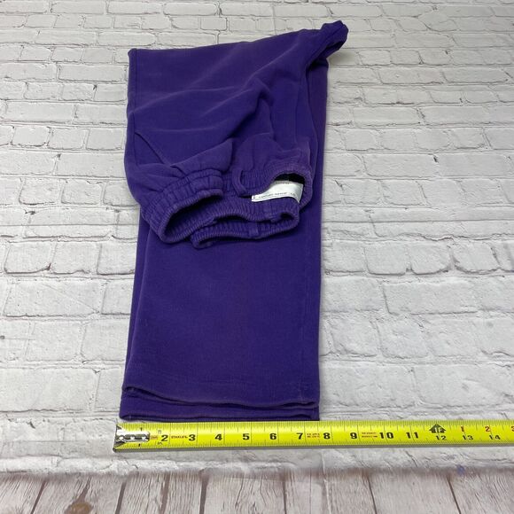 St. John Sport Marie Gray Pull On Pants Sweatpants Size Large Purple M275 -13 - Picture 8 of 16